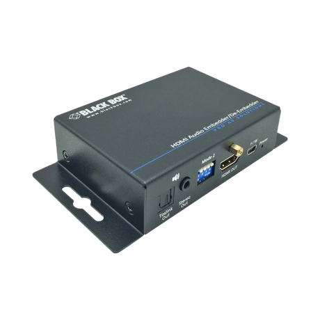 Black Box HDMI 2.0 Audio Embedder/De-embedder — Being Shipped