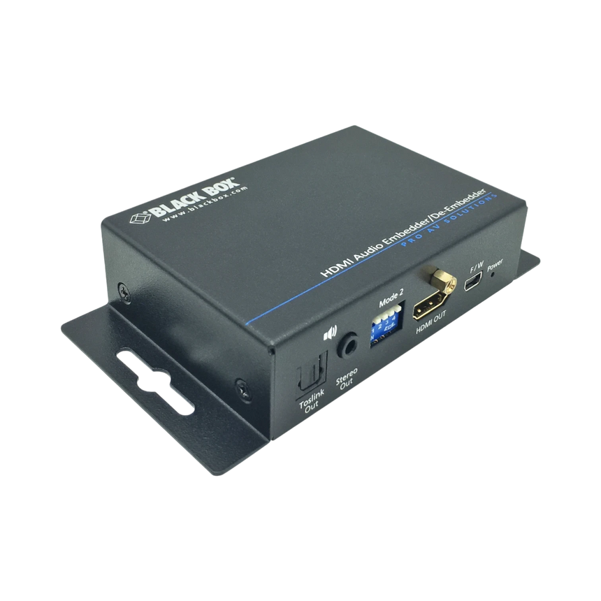 Black Box HDMI 2.0 Audio Embedder/De-embedder — Being Shipped