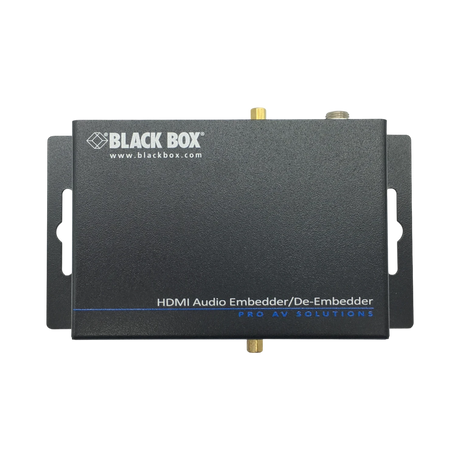 Black Box HDMI 2.0 Audio Embedder/De-embedder — Being Shipped