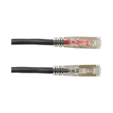 Black Box 3ft GigaTrue 3 CAT6 3 Ft Shielded Patch Cable (Black) — Being Shipped