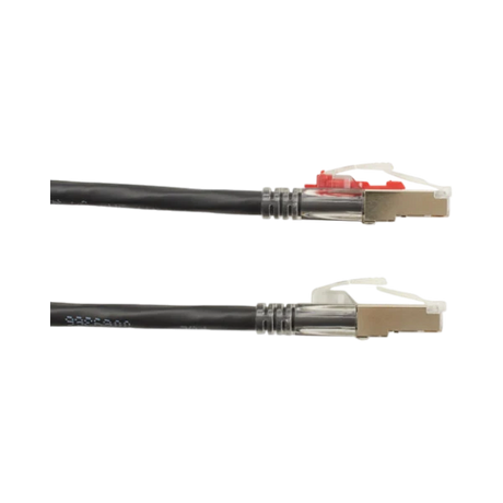 Black Box 3ft GigaTrue 3 CAT6 3 Ft Shielded Patch Cable (Black) — Being Shipped