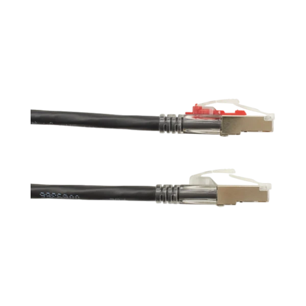 Black Box 3ft GigaTrue 3 CAT6 3 Ft Shielded Patch Cable (Black) — Being Shipped
