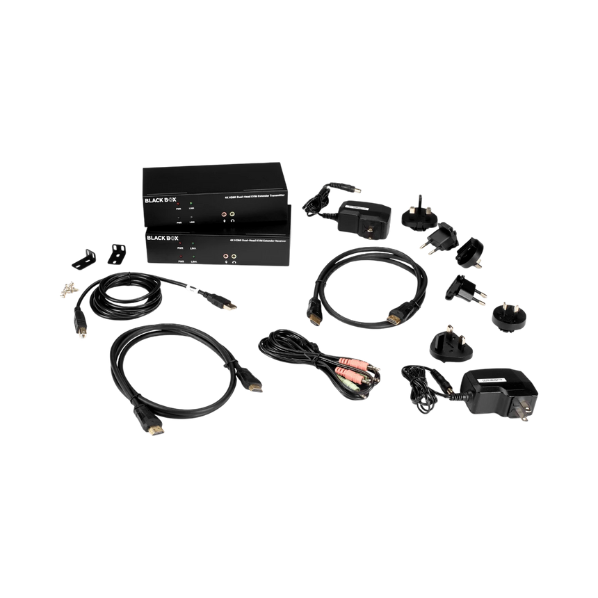 Black Box KVX Series 4K KVM Extender Kit over Fiber — Being Shipped