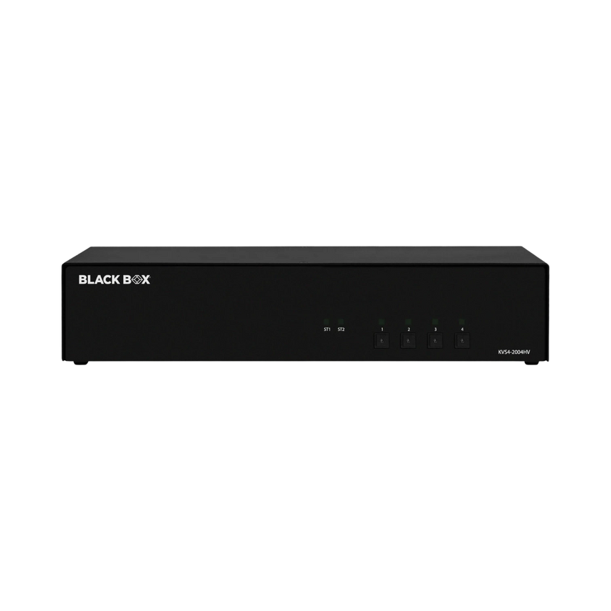 Black Box 4-Port NIAP 4.0 Certified FlexPort Secure KVM Switch — Being Shipped