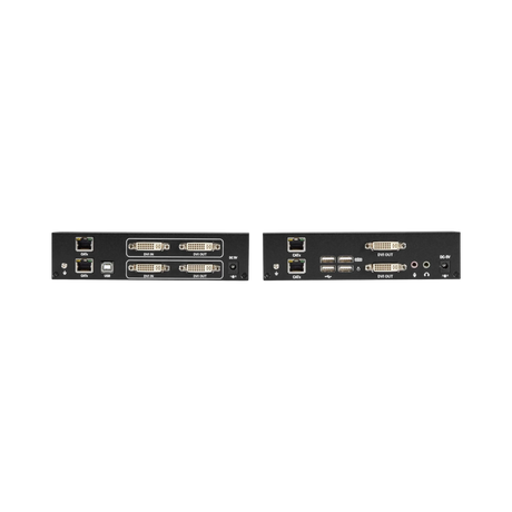 Black Box KVX Series 100m DVI-D USB 2.0 KVM Extender Kit — Being Shipped