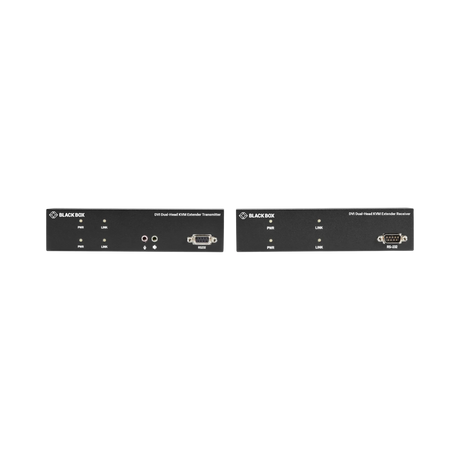 Black Box KVX Series 100m DVI-D USB 2.0 KVM Extender Kit — Being Shipped