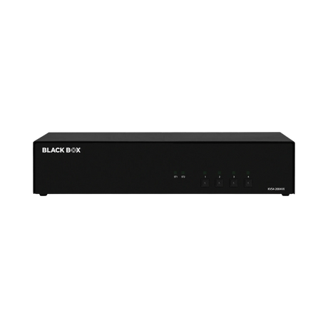 Black Box Secure NIAP 4-Port Dual-Monitor 4.0 KVM Switch — Being Shipped