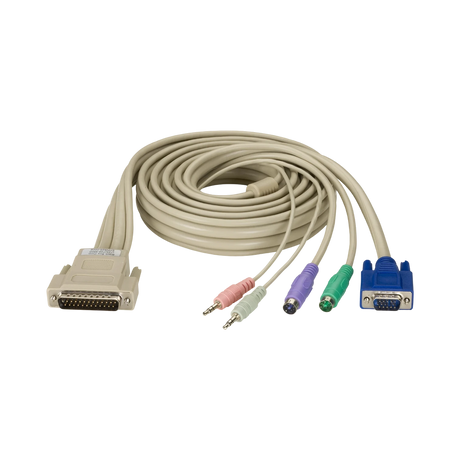Black Box 6ft KVM CPU Cable with VGA, PS/2 & Audio — Being Shipped