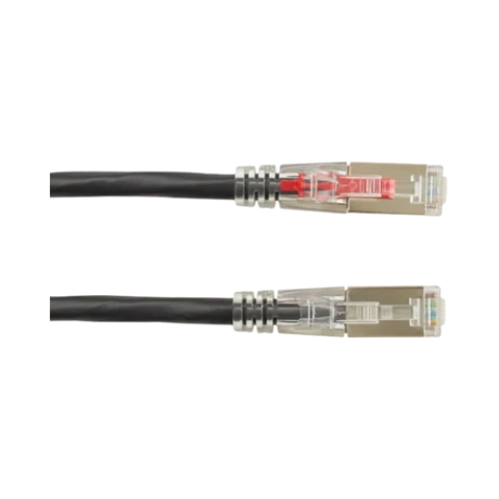 Black Box 10ft Premium CAT6 Shielded Ethernet Patch Cable (Black) — Being Shipped