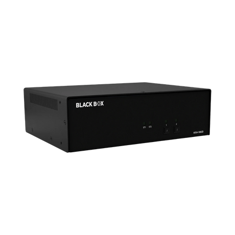 Black Box Secure Single-Monitor 2-Port KVM Switch with DVI-I Interface — Being Shipped