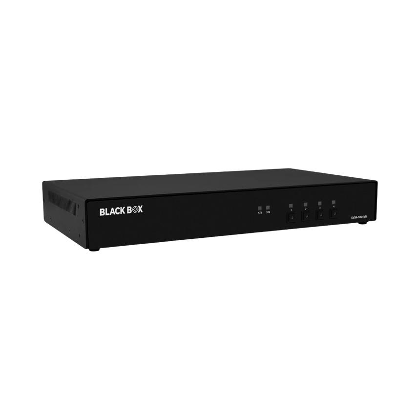Black Box Secure 4-Port NIAP 4.0 KVM Switch with DisplayPort MST — Being Shipped
