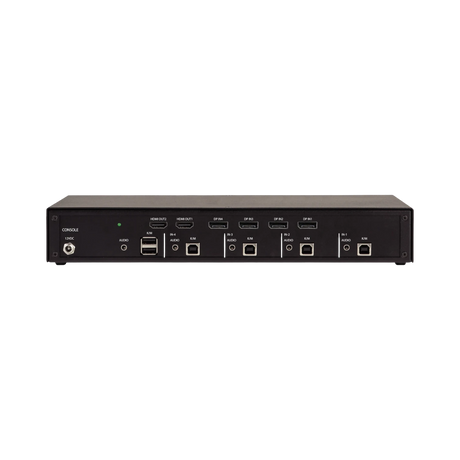 Black Box Secure 4-Port NIAP 4.0 KVM Switch with DisplayPort MST — Being Shipped