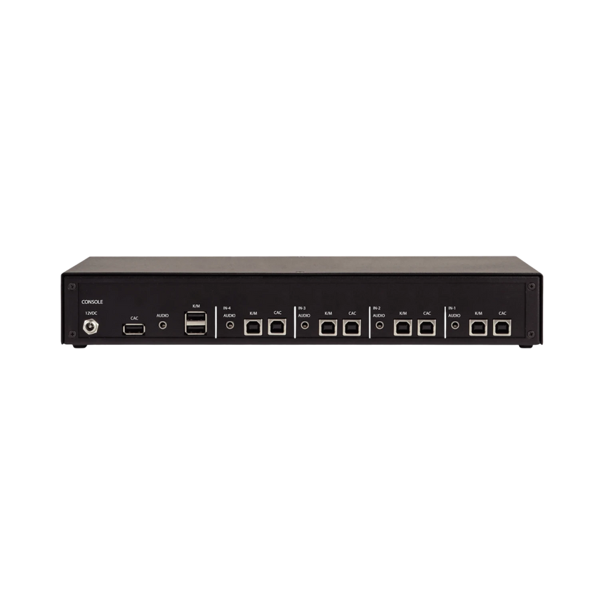 Black Box 4-Port Secure NIAP 4.0 Certified CAC KM Switch — Being Shipped