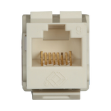 Black Box GigaTrue 2 CAT6 Unshielded Universal Keystone Jack (Off White) — Being Shipped