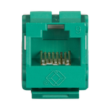 Black Box GigaTrue2 CAT6 Keystone Jack Unshielded (Green) — Being Shipped