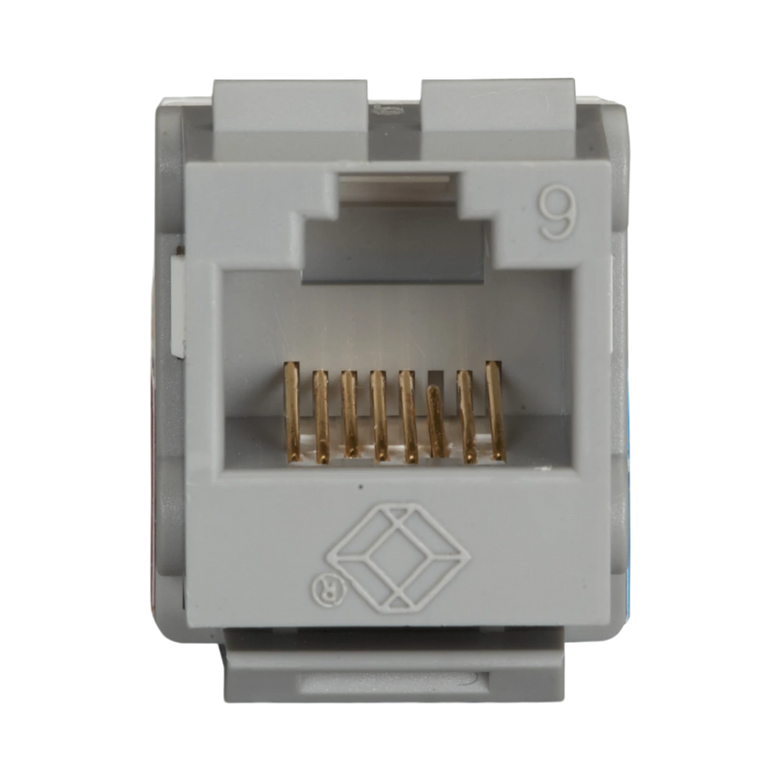 Black Box GigaTrue 2 CAT6 Keystone Jack Unshielded 110 Punchdown (Gray) — Being Shipped