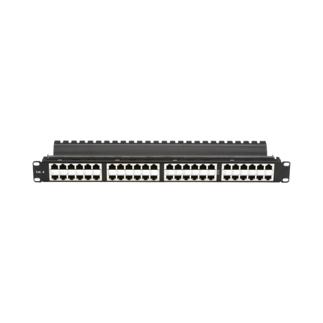 Black Box CAT6 48-Port Feed-Through Patch Panel 1U — Being Shipped