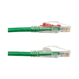 Black Box 10ft GigaTrue 3 CAT6 Lockable Ethernet Patch Cable (Green) — Being Shipped