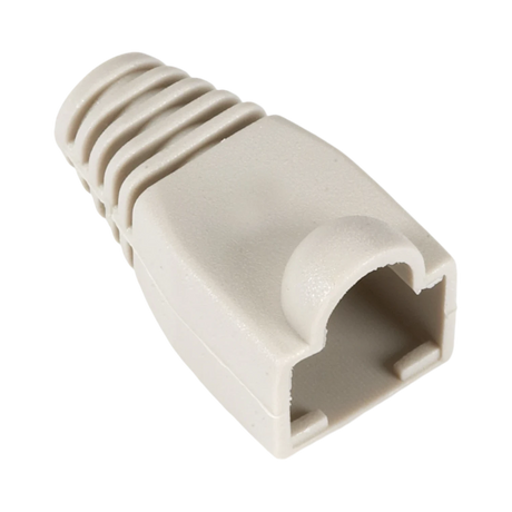 Black Box 50-Pack Snagless Cable Boot  for RJ-45 Cables (Beige) — Being Shipped