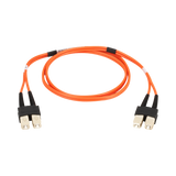 Black Box 3.2ft 62.5/125 Multimode SC-SC Fiber Optic Cable PVC (Orange) — Being Shipped
