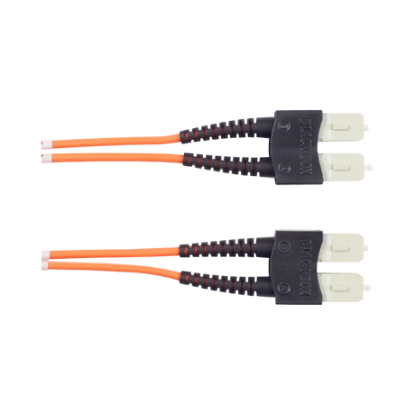 Black Box 3.2ft 62.5/125 Multimode SC-SC Fiber Optic Cable PVC (Orange) — Being Shipped