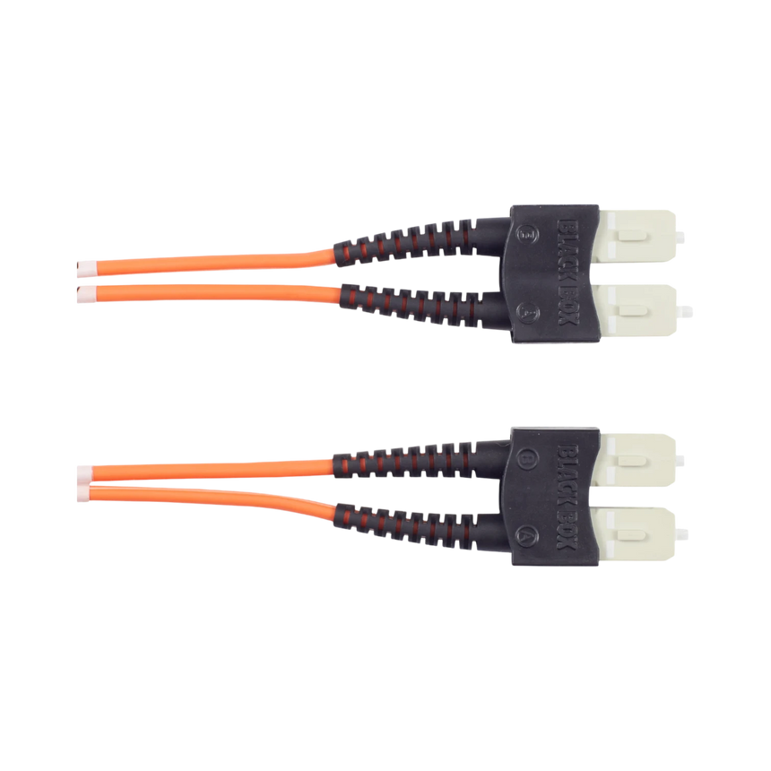 Black Box 3.2ft 62.5/125 Multimode SC-SC Fiber Optic Cable PVC (Orange) — Being Shipped