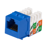 Black Box GigaBase 2 CAT5e Keystone Jack (Blue) — Being Shipped