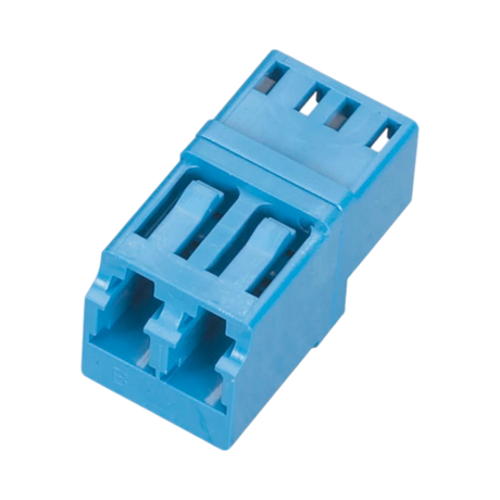 Black Box Fiber Optic Coupling LC-LC Multimode Bronze Sleeve (Blue) — Being Shipped