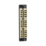 Black Box High-Density Multimode 12-LC Fiber Adapter Panel (Beige) — Being Shipped