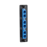 Black Box Low-Density Singlemode 3-SC Duplex Fiber Adapter Panel — Being Shipped