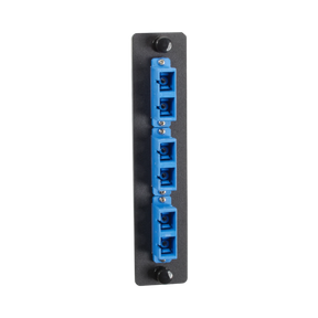 Black Box Low-Density Singlemode 3-SC Duplex Fiber Adapter Panel — Being Shipped
