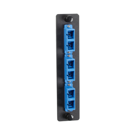 Black Box Low-Density Singlemode 3-SC Duplex Fiber Adapter Panel — Being Shipped