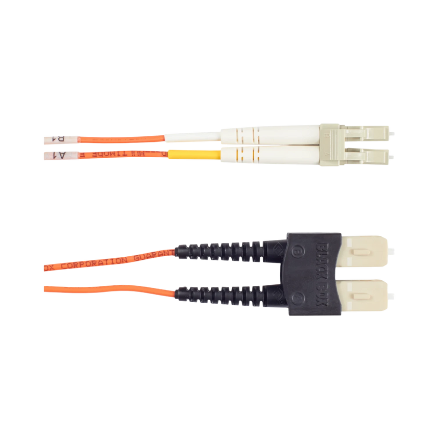 Black Box 32.8ft OM1 62.5/125 Multimode Fiber Optic Patch Cable (Orange) — Being Shipped
