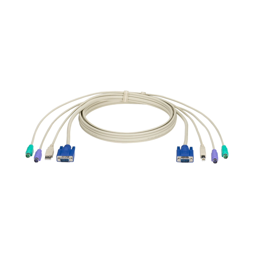 Black Box 9ft KVM CPU Cable for VGA, PS/2, USB — Being Shipped