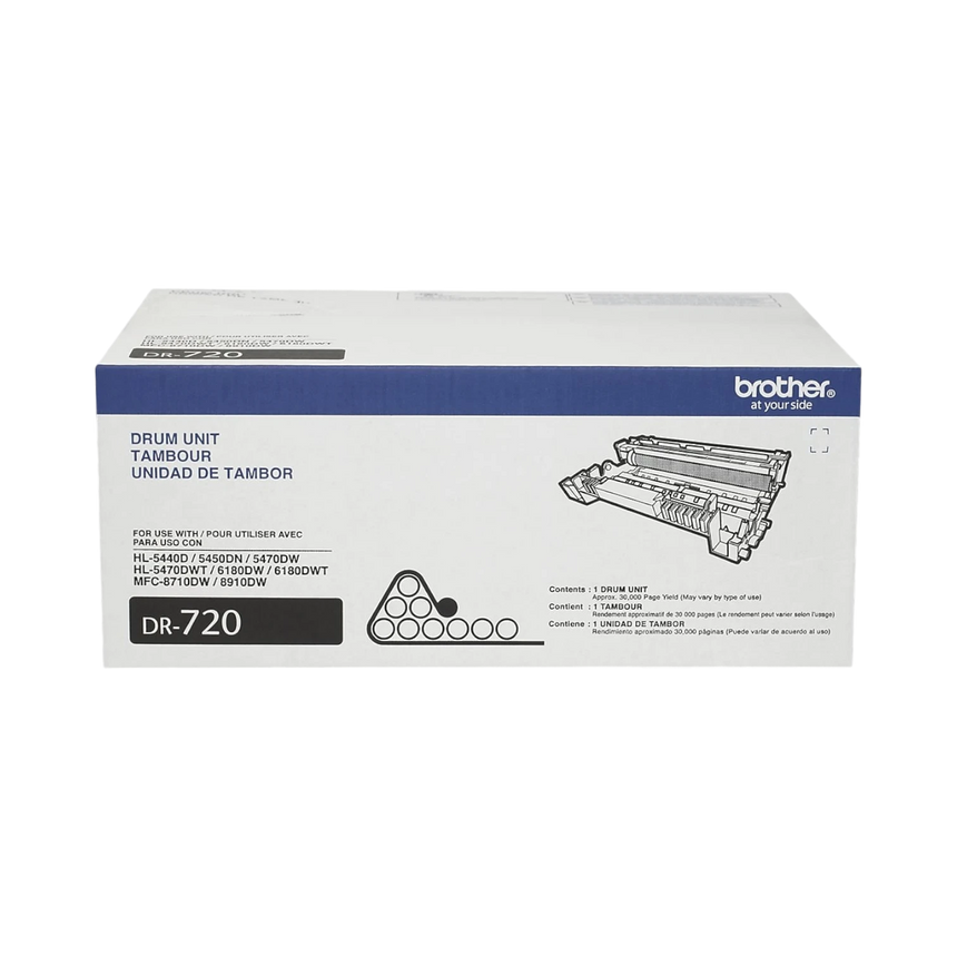 Brother DR720 30,000 Page Yield Standard Drum Unit — Being Shipped