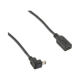 Brother 6" 90° USB Mini-B to Mini-B Extension Cable — Being Shipped