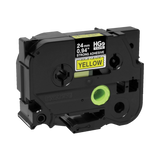 Brother 24mm Black on Yellow Extra-Strength Tape — Being Shipped