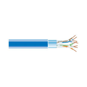 Black Box 1000ft Cat5e 350MHz Shielded Ethernet Cable (Blue) — Being Shipped