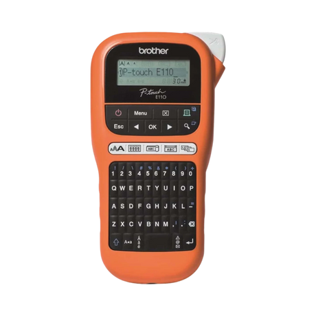 Brother PT-E110 Handheld Electrician Label Printer — Being Shipped