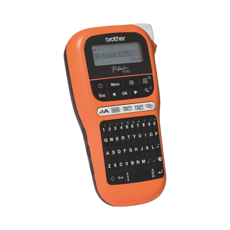 Brother PT-E110 Handheld Electrician Label Printer — Being Shipped