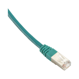 Black Box 20ft Shielded CAT5e SlimLine Plenum Ethernet Cable (Green) — Being Shipped