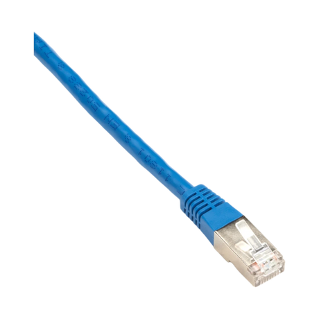 Black Box 6ft Slim Boot CAT5e Shielded Ethernet Patch Cable (Blue) — Being Shipped