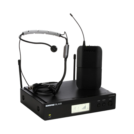 Shure BLX14R/SM35 Rackmount Wireless Cardioid Performance Headset Microphone System — Being Shipped