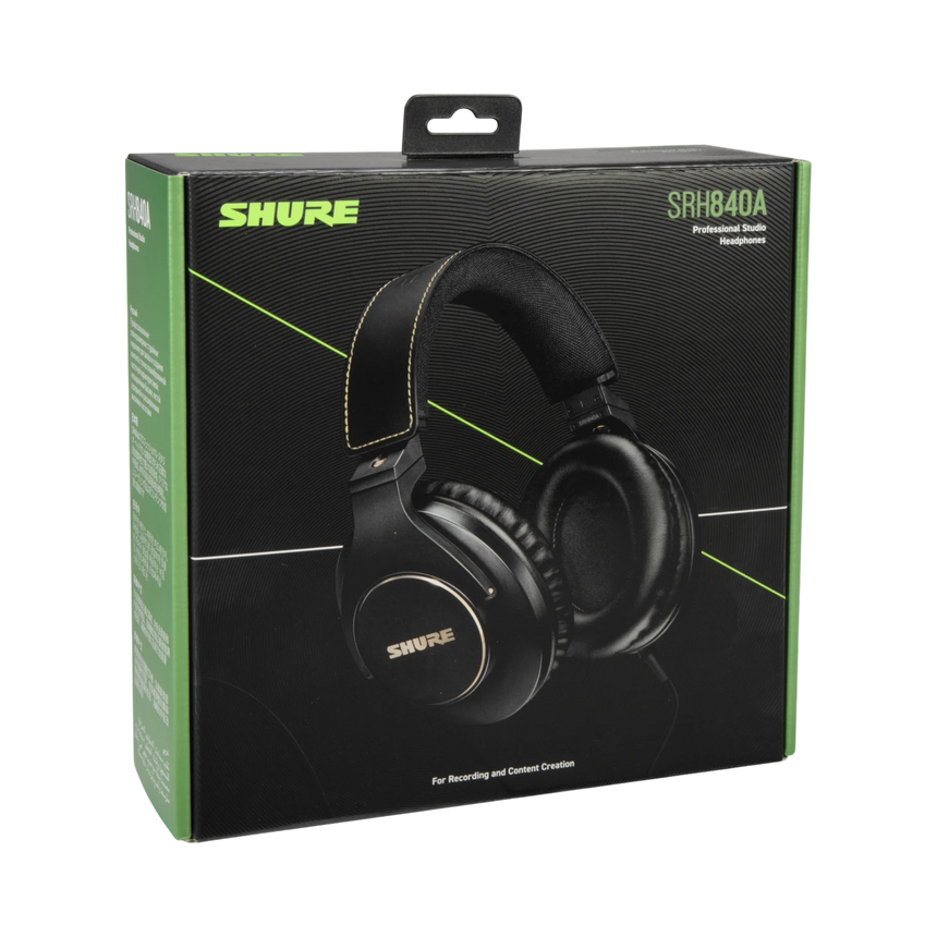 Shure SRH840A Closed-Back Over-Ear Professional Monitoring Headphones — Being Shipped