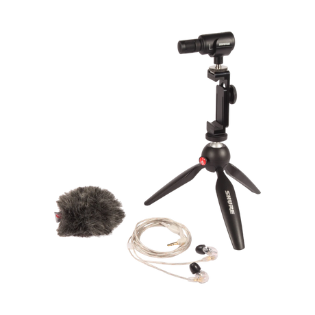 Shure MV88+ SE215-CL Portable Videography Bundle — Being Shipped