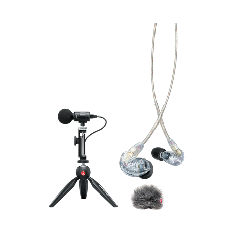Shure MV88+ SE215-CL Portable Videography Bundle — Being Shipped