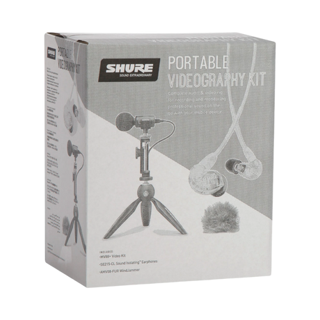 Shure MV88+ SE215-CL Portable Videography Bundle — Being Shipped