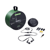 Shure AONIC 3 Wired Sound-Isolating Earphones (Black) — Being Shipped