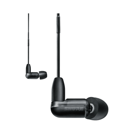 Shure AONIC 3 Wired Sound-Isolating Earphones (Black) — Being Shipped