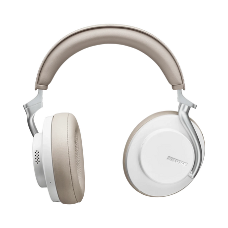 Shure AONIC 50 Wireless Noise-Canceling Headphones (White & Gold) — Being Shipped